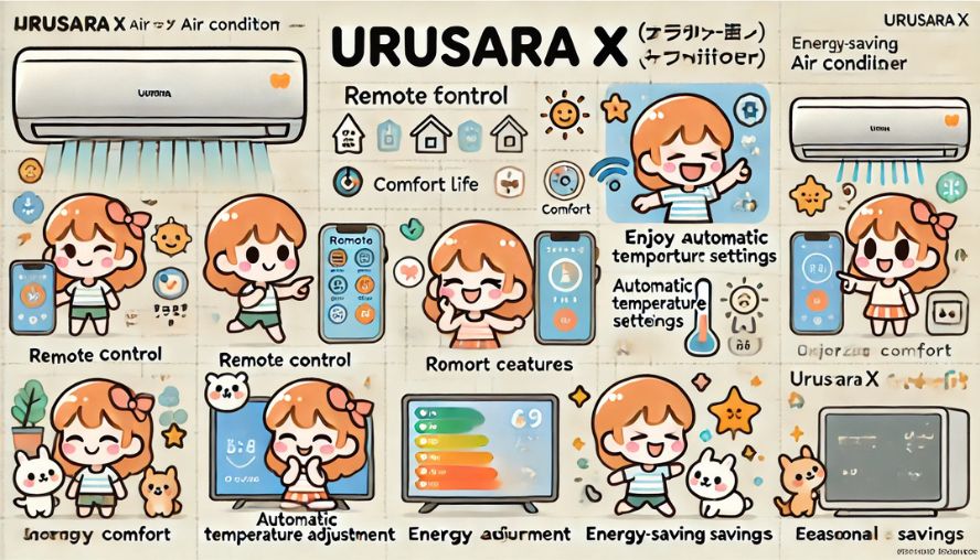 高機能エアコンうるさらXの実力のイメージ画像