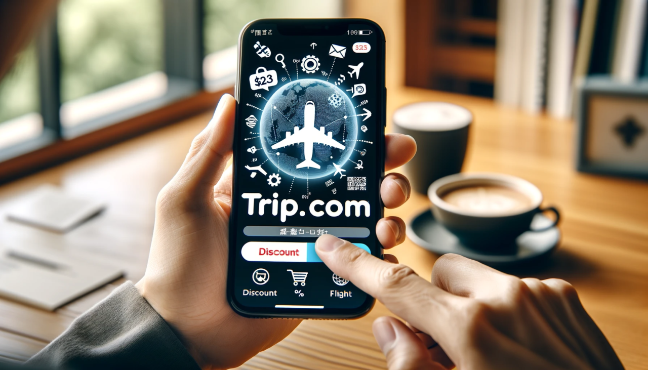 なぜトリップドットコム(Trip.com)は安いのかをアプリで確認中の人